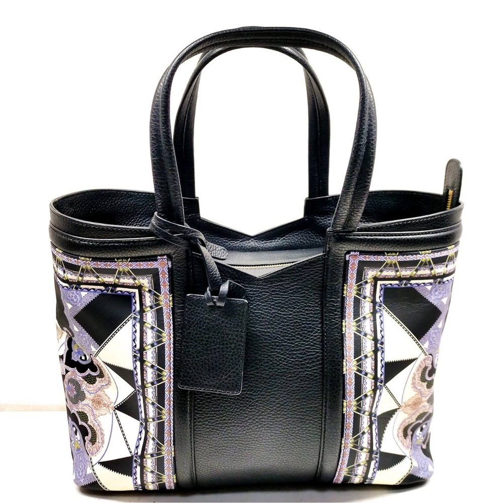Etro black tote bag